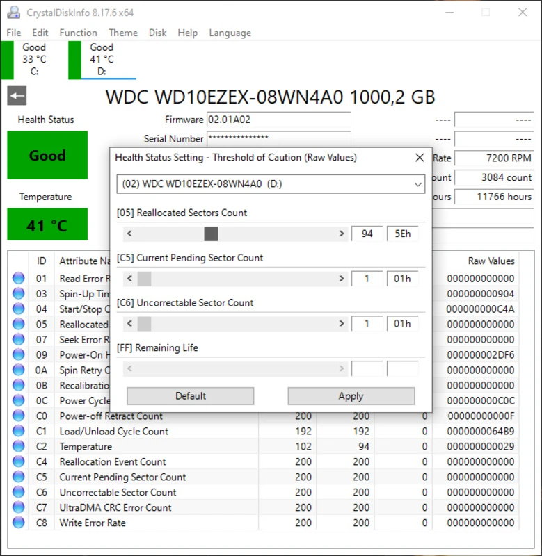 AAM and APM Control Panel
